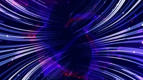 Data flow background, cybersecurity and high technology. Stock-Illustration