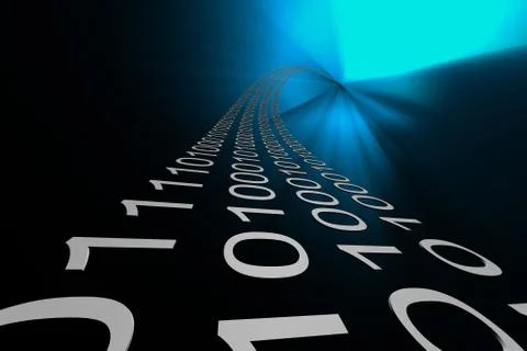 Data flow background イラスト素材