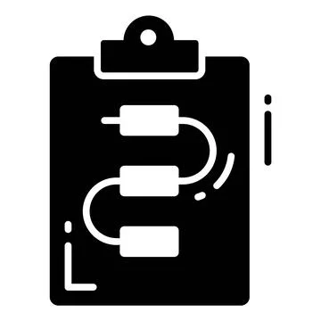 Data flow chart vector design in modern style, algorithm 库存插图
