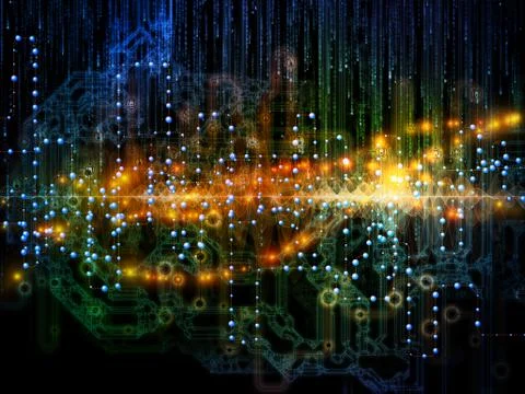 Data Flow Design イラスト素材