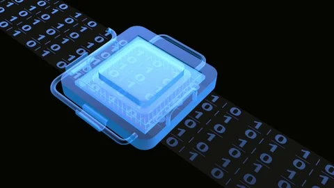 Data flow Stock Footage 104306138