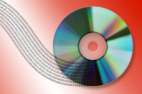 Data flow Illustrazione stock