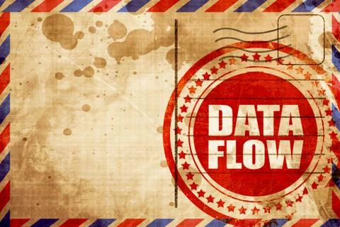 Data flow Stock-Illustration