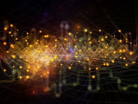 Data Flow Mechanism Stock Illustration