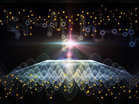 Data Flow Stream Stock Illustration