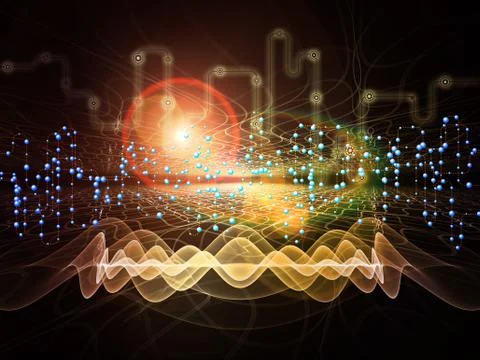 Data Flow Technologies 库存插图