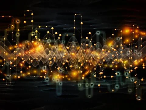 Data Flow Technologies Stock Illustration