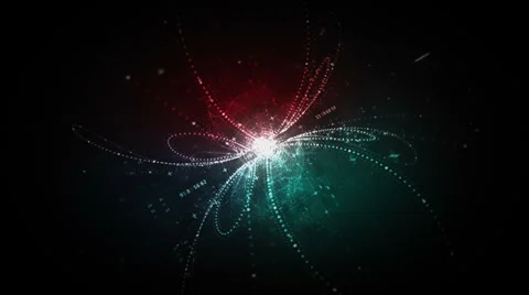 Data Flower Top RGB Stock Footage 38896399