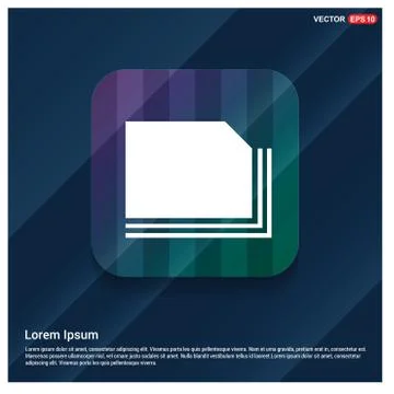 Data folder icon 스톡 일러스트