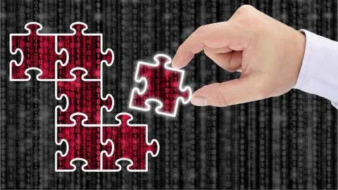 Data forensics and analysis concept Stock Photos