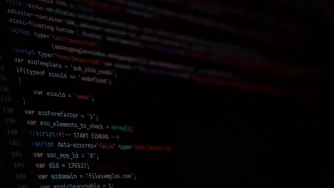 Data framework of machine learning program executing smart binary command Stock Footage 168275145