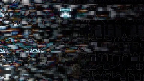 Data Glitch 023 HD Video Backgrounds Freies Stock Footage 77170956