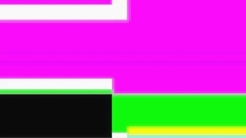 Data Glitch Digital Video Malfunction Stock Illustration