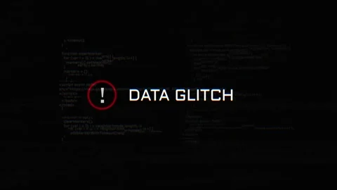 Data Glitch - Loop Animation. Video stock 249837079