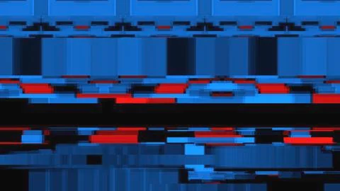 Data Glitch Random Digital Signal Error Stock Illustration