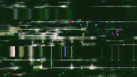 Data Glitch Random Digital Signal Error Stock Illustration