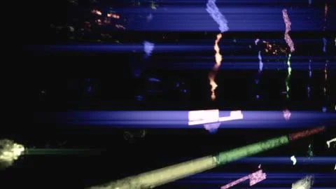 Data Glitch Random Digital Signal Error Stock Illustration