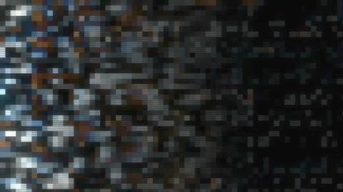 Data Glitch Streaming Data Distortion Illustrazione stock