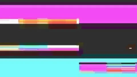 Data Glitch Streaming Data Malfunction Stock Illustration