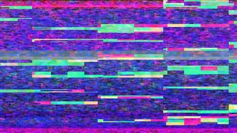 Data Glitch Streaming Data Malfunction Stock-Illustration