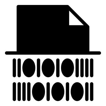 Data glyph icon vector illustration isolated on white background 스톡 일러스트