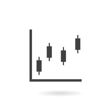 Data graph icon Stock Illustration