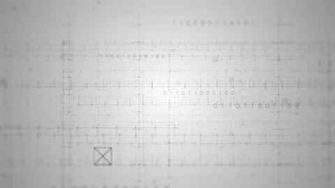 Data Grid - Loop Background Light Stock Footage 153445856