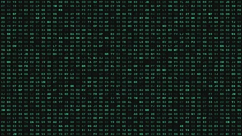 Data Grid Loop Stock-Footage 83998361