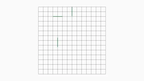 Data Grid Pulse Animation for Technology Presentation or Demonstration 库存影片 333079101