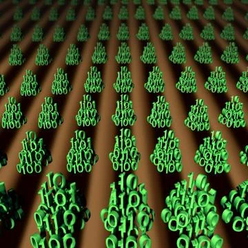 Data Harvesting 库存插图