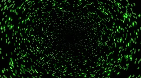 Data highway green Stock Footage 65229673