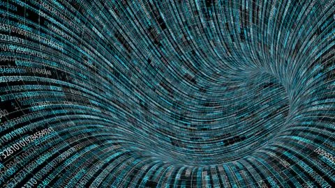 Data Highway Stock Illustration