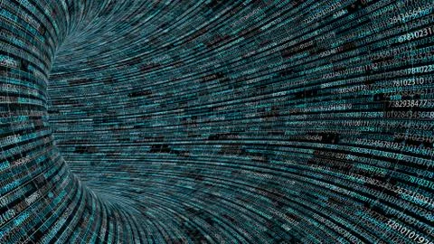 Data Highway 스톡 일러스트