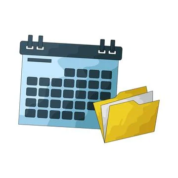 Data History illustration 스톡 일러스트