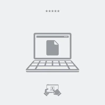 Data icon, data vector, data symbol, data design, data app, data illustration Stock Illustration