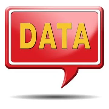 Data icon Stock Illustration