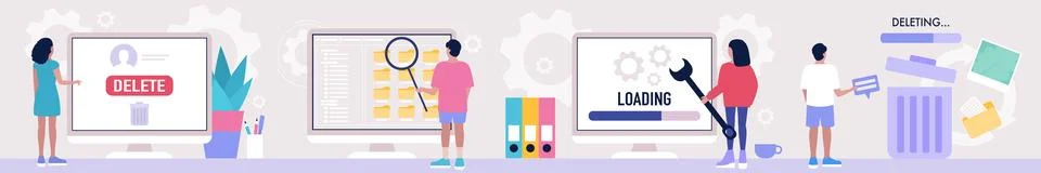 Data Stock Illustration