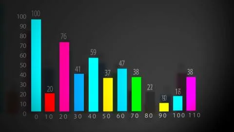 Data Information Graph Bar Chart Analysis Research Concept Illustrazione stock