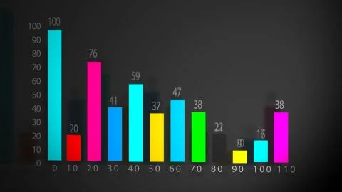 Data Information Graph Bar Chart Analysis Research Concept Stock Illustration