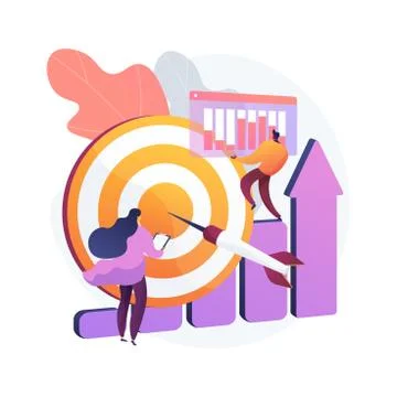 Data initiative abstract concept vector illustration. Stock Illustration