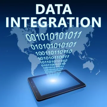 Data integration 스톡 일러스트