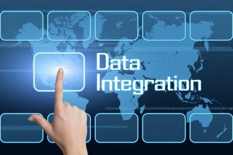 Data integration イラスト素材