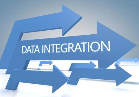 Data integration イラスト素材