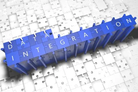 Data integration 스톡 일러스트