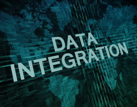 Data integration Stock Illustration