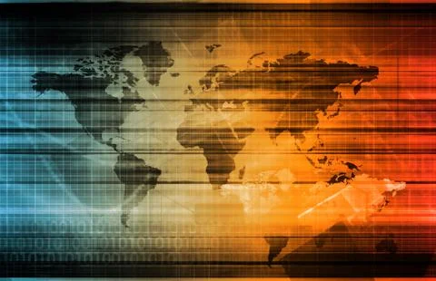 Data integration Illustrazione stock