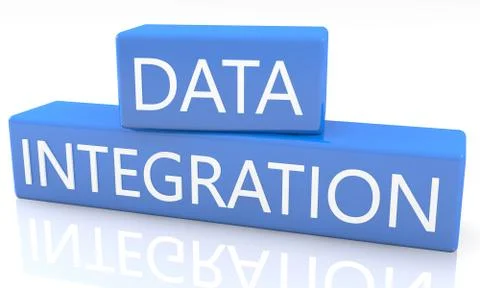 Data integration Illustrazione stock