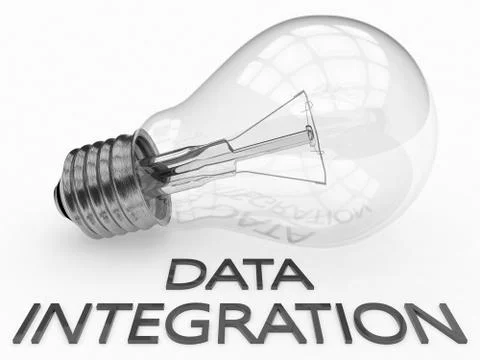 Data Integration Illustrazione stock