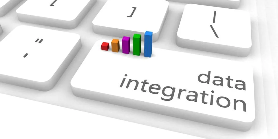 Data Integration Stock Illustration