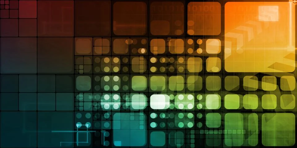 Data Integration Illustrazione stock